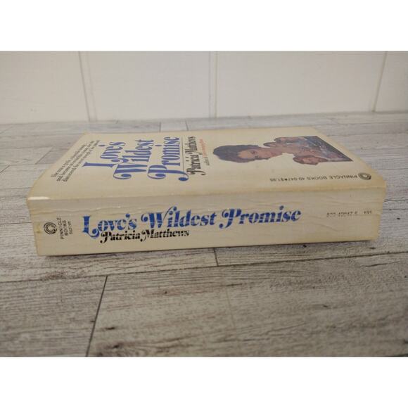 Love’s Wildest Promise by Patricia Matthews 1977 Romance Paperback 1st Print - Picture 9 of 10